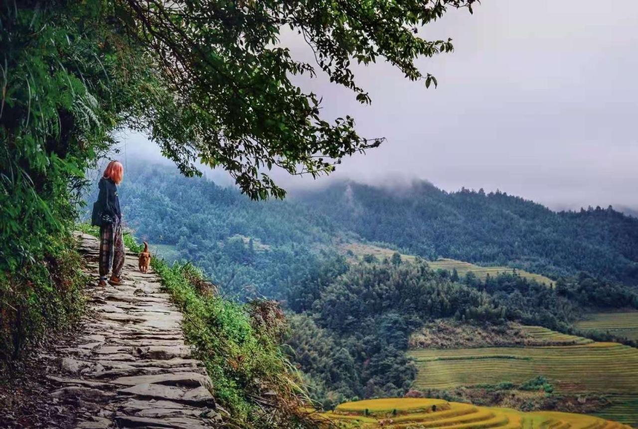 Longji Terrace Lavie Backpacker Hostel Longsheng Exterior foto