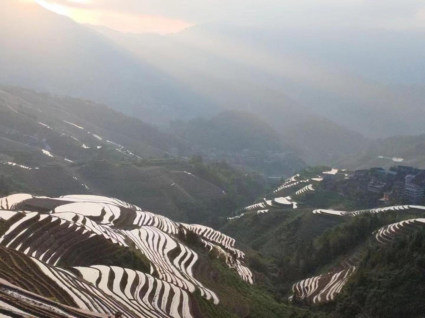 Longji Terrace Lavie Backpacker Hostel Longsheng Exterior foto