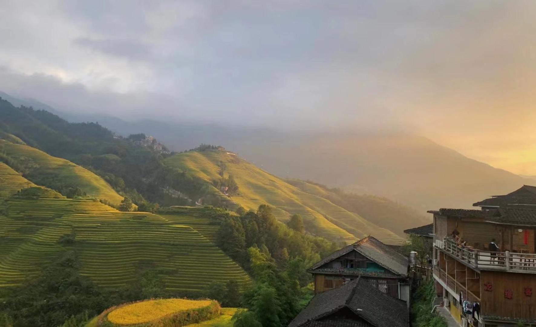 Longji Terrace Lavie Backpacker Hostel Longsheng Exterior foto